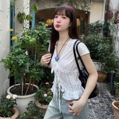 Áo thô boi cổ V - 609