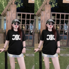 Áo thun X thêu xù