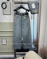 QJ 6819 Quần jean suông