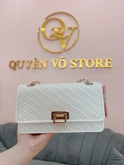Túi CnK khuy gập - Trắng - Size 22