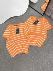 Áo thun sọc trơn - Form vừa