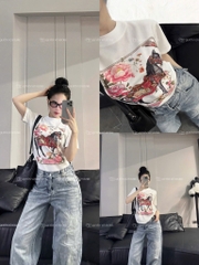 Áo thun ngựa - Form vừa 45-55kg