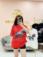 Áo thun ngựa - Form rộng dưới 65kg