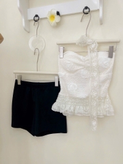 Set áo cúp ngực chân váy