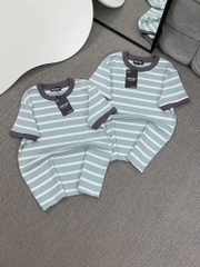 Áo thun sọc trơn - Form vừa