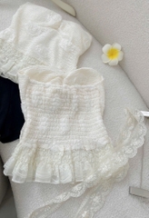 Set áo cúp ngực chân váy