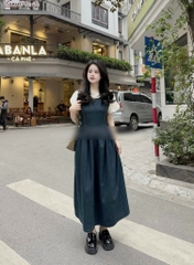 Set áo tay bồng + đầm Babydoll