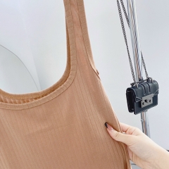 Đầm maxi body nâu 2 dây