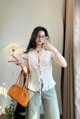 Áo thô boi cổ V - 609