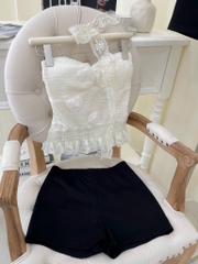 Set áo cúp ngực chân váy