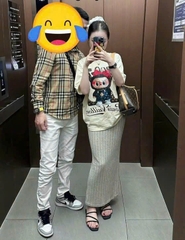 Áo thun Labubu LV