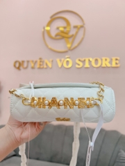 Túi Chanel quai ngọc da dê - Size 19