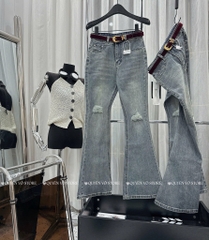 QJ 8535 Quần jean loe
