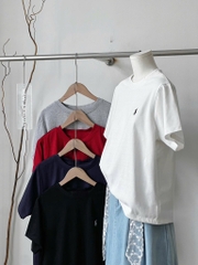 Áo thun basic thêu polo