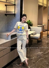 Áo thun Gucci xanh dương - Form 40-55kg Babytee
