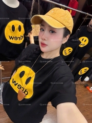 Áo thun mặt cười - Form rộng dưới 65kg