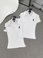 Áo thun cổ bẻ ngựa - Form vừa