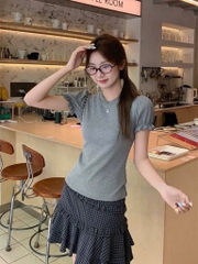 Áo thun tay bồng - 684