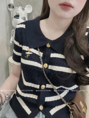 Áo MTG YSL sọc nút