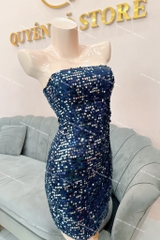 Đầm kim sa bling