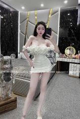 Đầm ôm body hoa