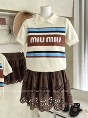 Set bộ Miumiu nâu - 5107