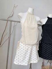 Áo yếm chấm bi babyboo - 3087