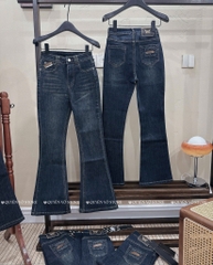 QJ 8611 Quần jean loe