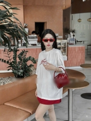 Áo thun in Gucci chữ kí