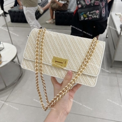 Túi CnK khuy gập - Trắng - Size 22