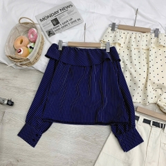 Áo chéo trễ vai thiết kế - 604