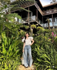 Set áo xô thêu Babydoll