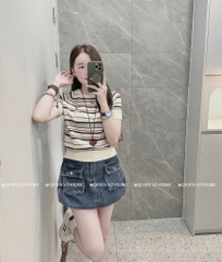 Áo MTG gấu kẻ nhuyễn