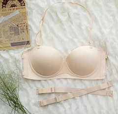 Áo cúp ngực kèm dán 2 bên - M77