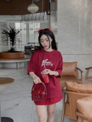 Áo thun in Gucci chữ kí