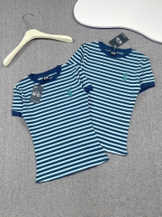 Áo thun ôm thêu ngựa - Form vừa