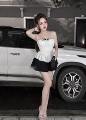 Áo ren cúp ngực dáng pelum