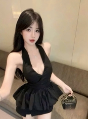 Áo yếm xẻ sâu ngực susu - 823