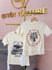 Áo thun Gucci hoa - Form 40-55kg Babytee