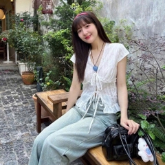 Áo thô boi cổ V - 609