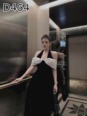 BIGSIZE 55-65kg - Đầm dài cổ yếm