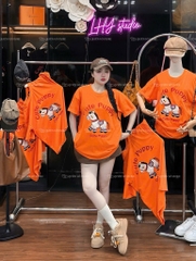 Áo thun ngựa cute - Form rộng dưới 65kg