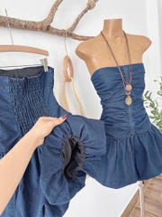 Jum jean cúp ngực thân bí