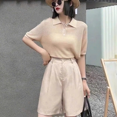 Áo len cổ polo QC