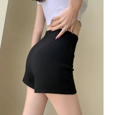 Quần short đùi dance cạp cao - Chất co giãn