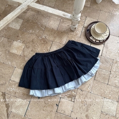 Chân váy tầng phối