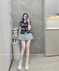 Áo MTG YSL sọc nút