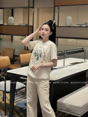 Áo thun Gucci hoa - Form 40-55kg Babytee