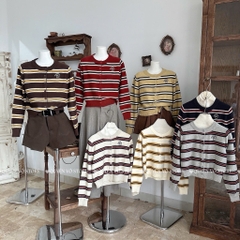 Áo thun MTG tay dài sọc đôi