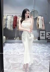 Đầm ôm body cúp ngực đính đá